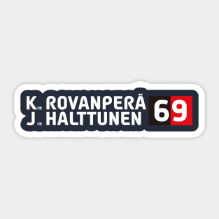 Kalle Rovanperä/Jonne Halttunen Sticker